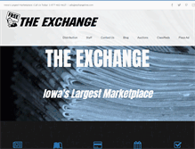 Tablet Screenshot of exchangeline.com